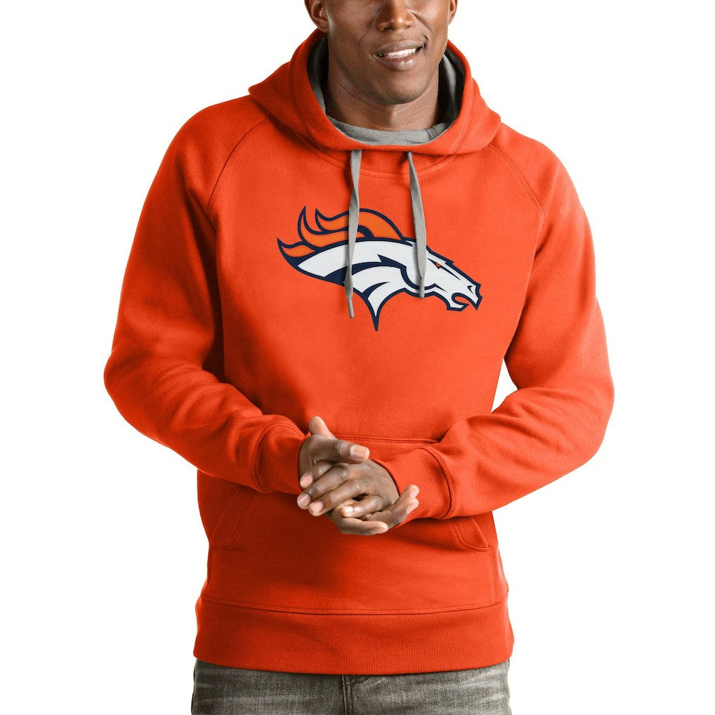 Denver Broncos Antigua Victory Pullover Hoodie | NFL On sale