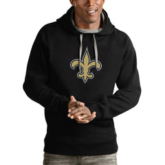 New Orleans Saints Antigua Victory Pullover Hoodie | NFL On sale