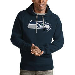 Seattle Seahawks Antigua Victory Pullover Hoodie | NFL Discount