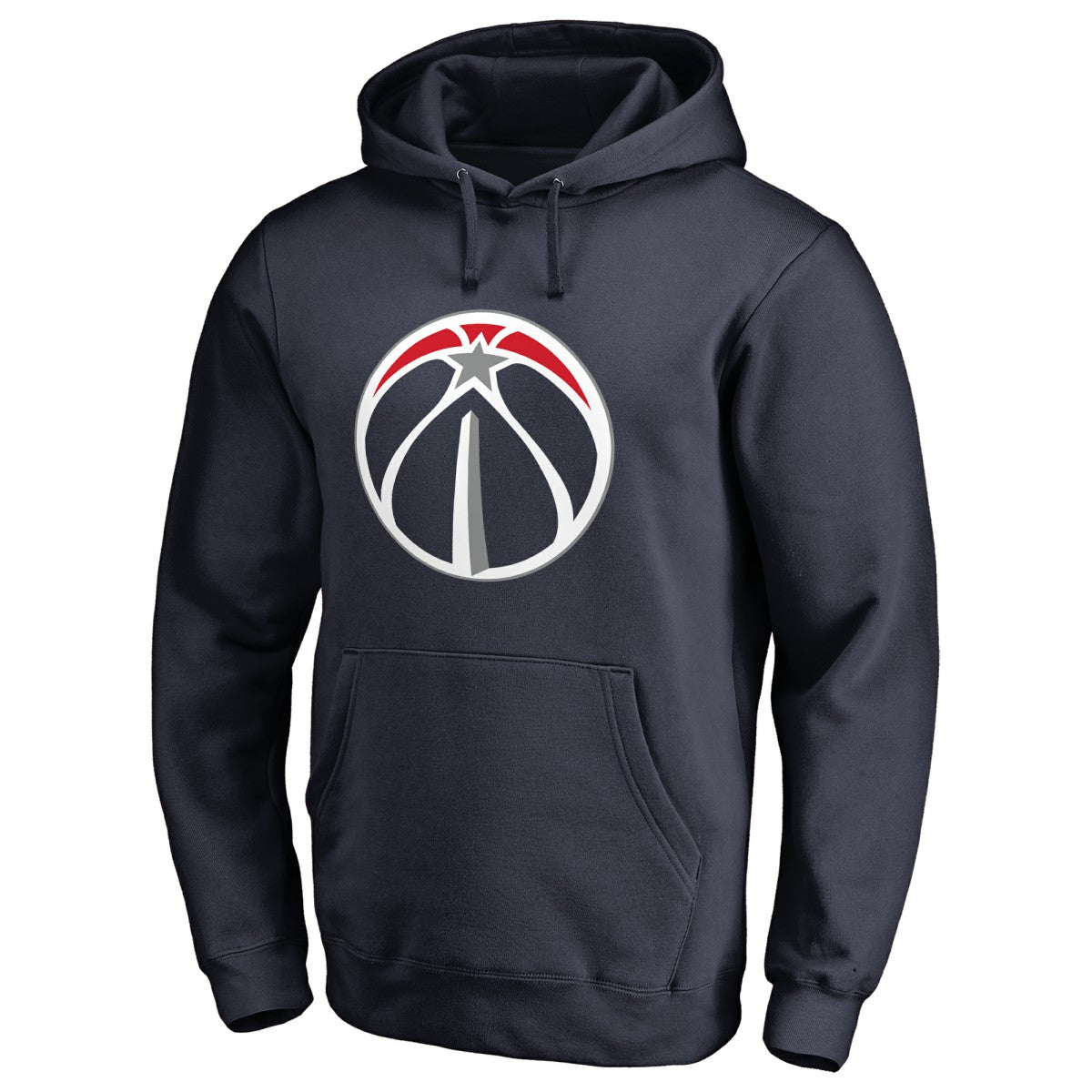 Navy Washington Wizards #1 Dad Pullover Hoodie | NBA