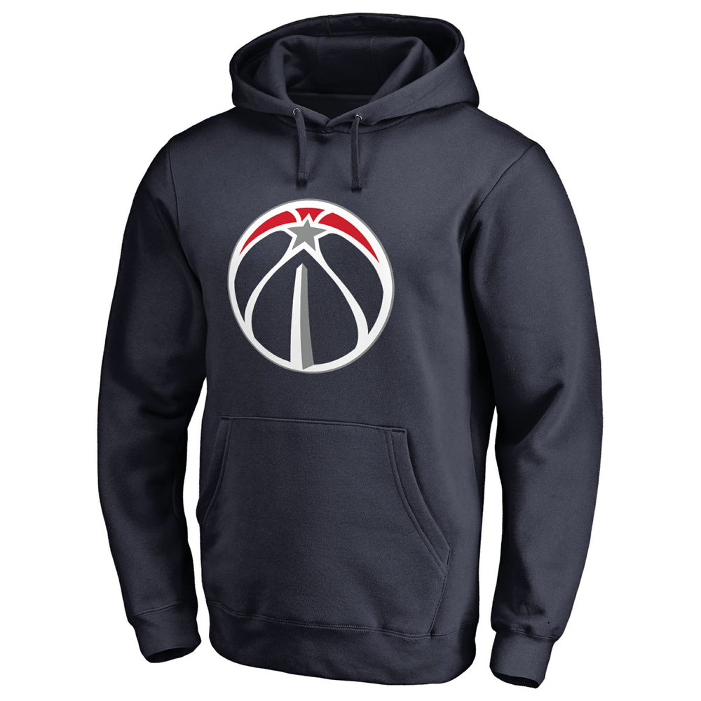 Navy Washington Wizards #1 Dad Pullover Hoodie | NBA