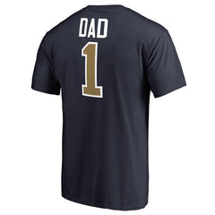Navy New Orleans Pelicans #1 Dad T-Shirt | NBA