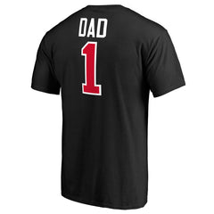Black Portland Trail Blazers #1 Dad T-Shirt | NBA