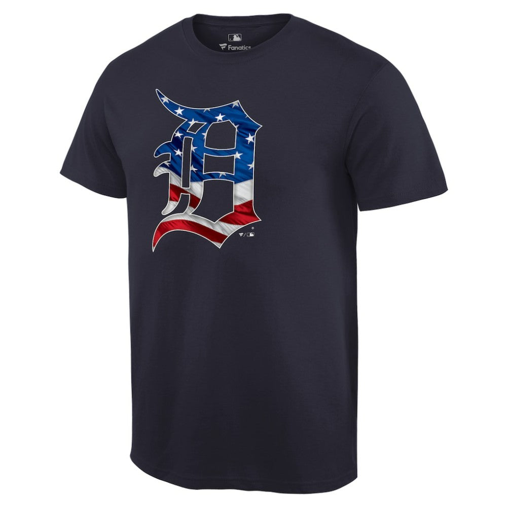Detroit Tigers Banner Wave T-Shirt - MLB T-shirts