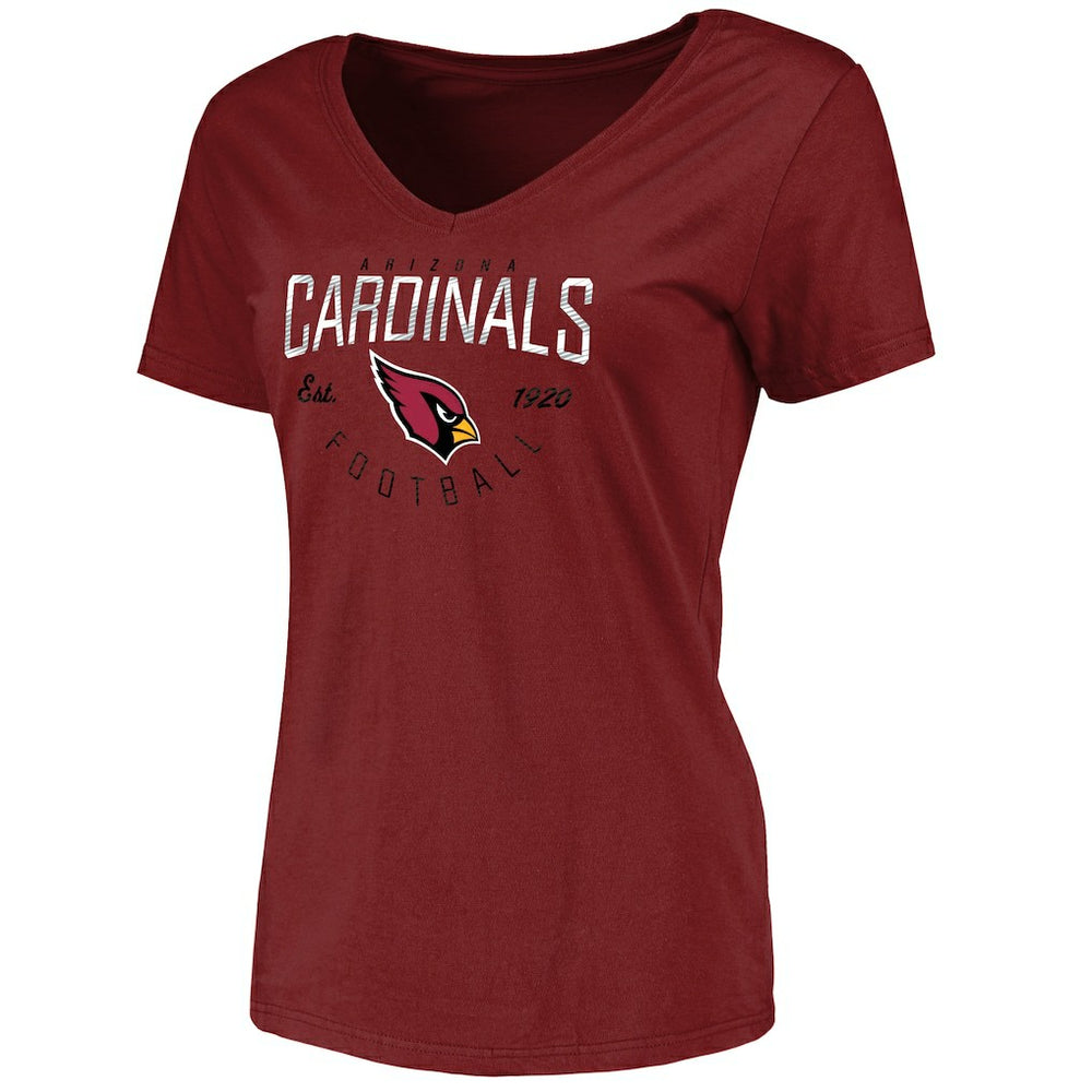 Arizona Cardinals Women's Live For It V-Neck T-Shirt | NFL New