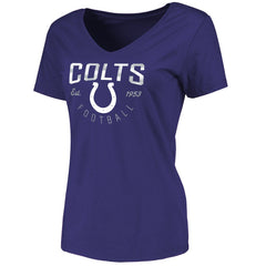 Indianapolis Colts Women's Live For It V-Neck T-Shirt | NFL US