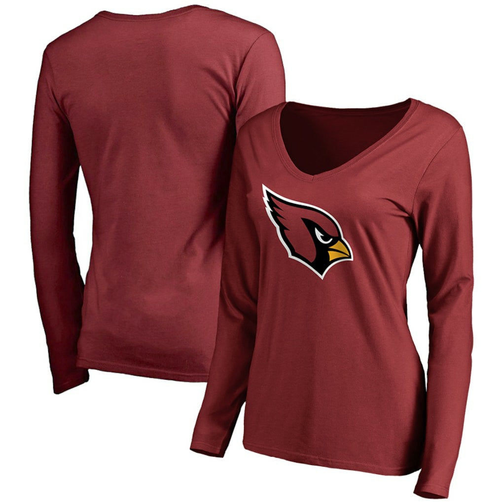 Arizona Cardinals Women's Primary Team Logo Long Sleeve T-Shirt | NFL Online