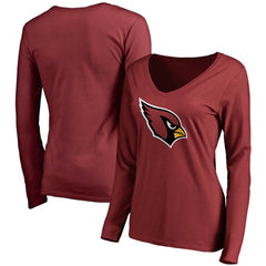 Arizona Cardinals Women's Primary Team Logo Long Sleeve T-Shirt | NFL Online