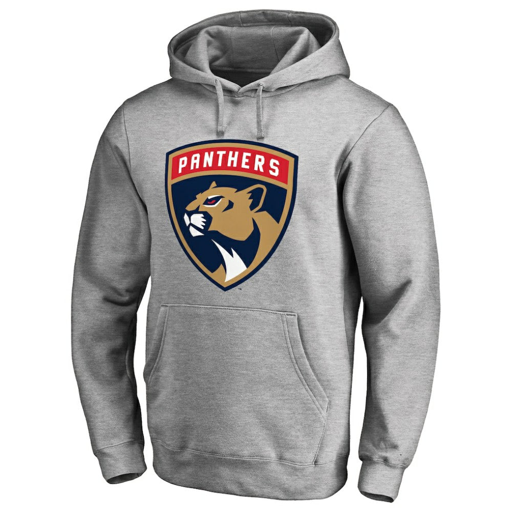 Florida Panthers Primary Team Logo Fleece Fitted Pullover Hoodie -  NHL Hoodies