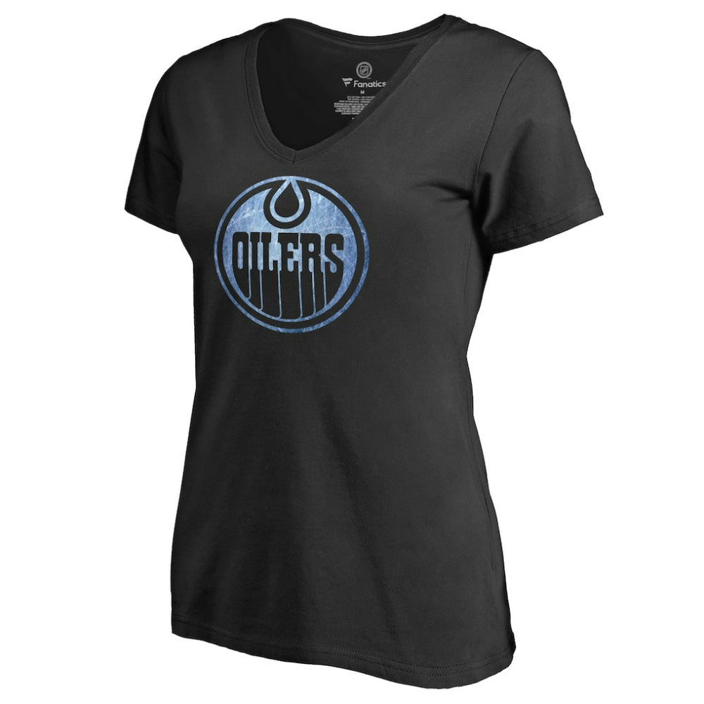 Edmonton Oilers Women's Pond Hockey T-Shirt -  NHL T-shirts