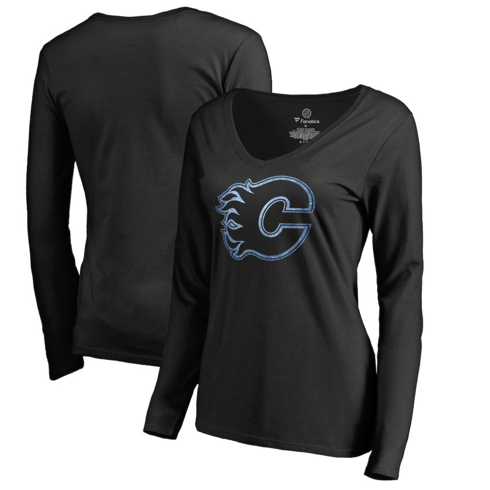 Calgary Flames Women's Pond Hockey Long Sleeve T-Shirt -  NHL T-shirts