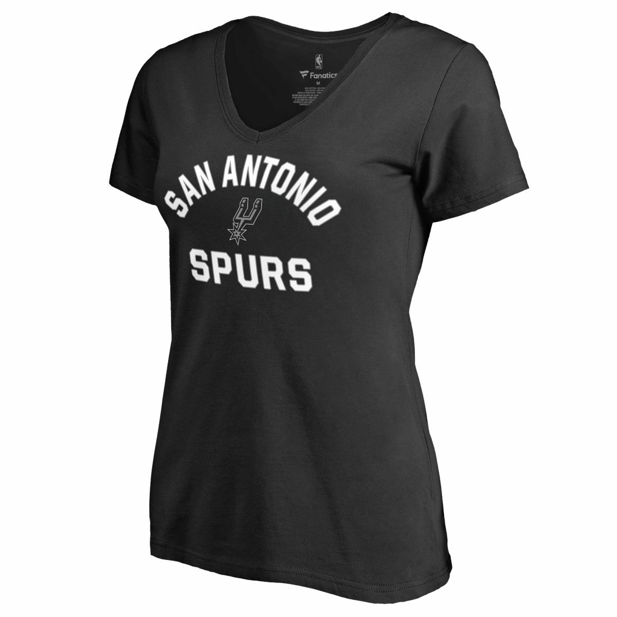 Black San Antonio Spurs Women's Overtime T-Shirt | NBA