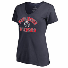 Navy Washington Wizards Women's Overtime V-Neck T-Shirt | NBA