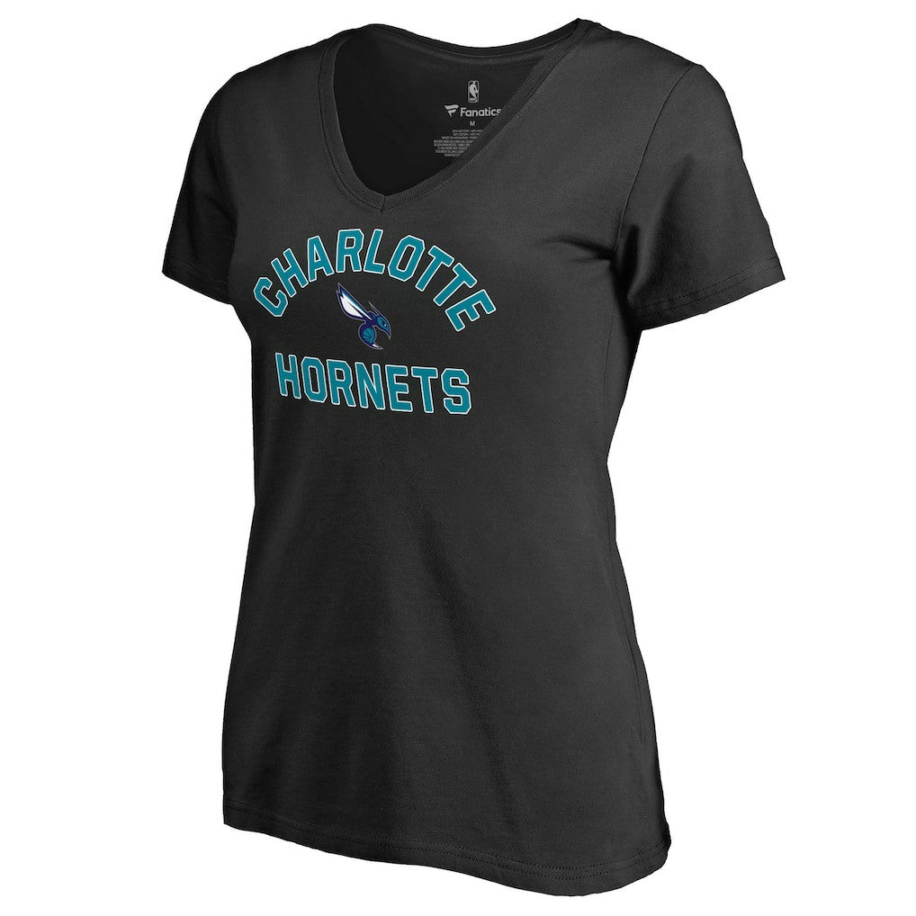 Black Charlotte Hornets Women's Overtime T-Shirt | NBA
