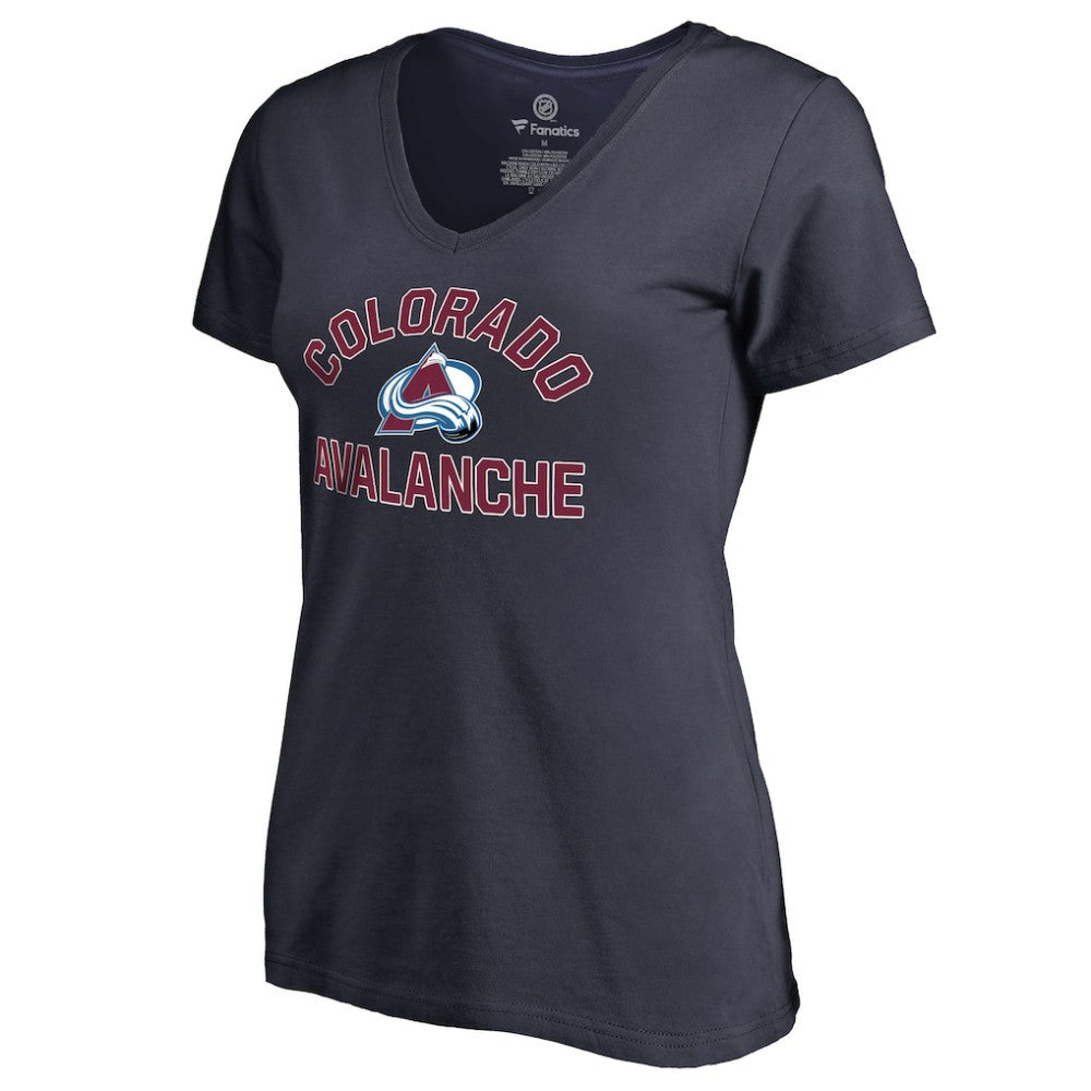 Colorado Avalanche Women's Overtime V-Neck T-Shirt -  NHL T-shirts