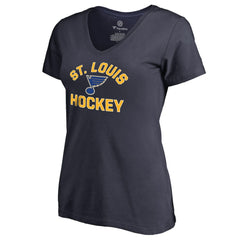 St. Louis Blues Women's Overtime V-Neck T-Shirt -  NHL T-shirts