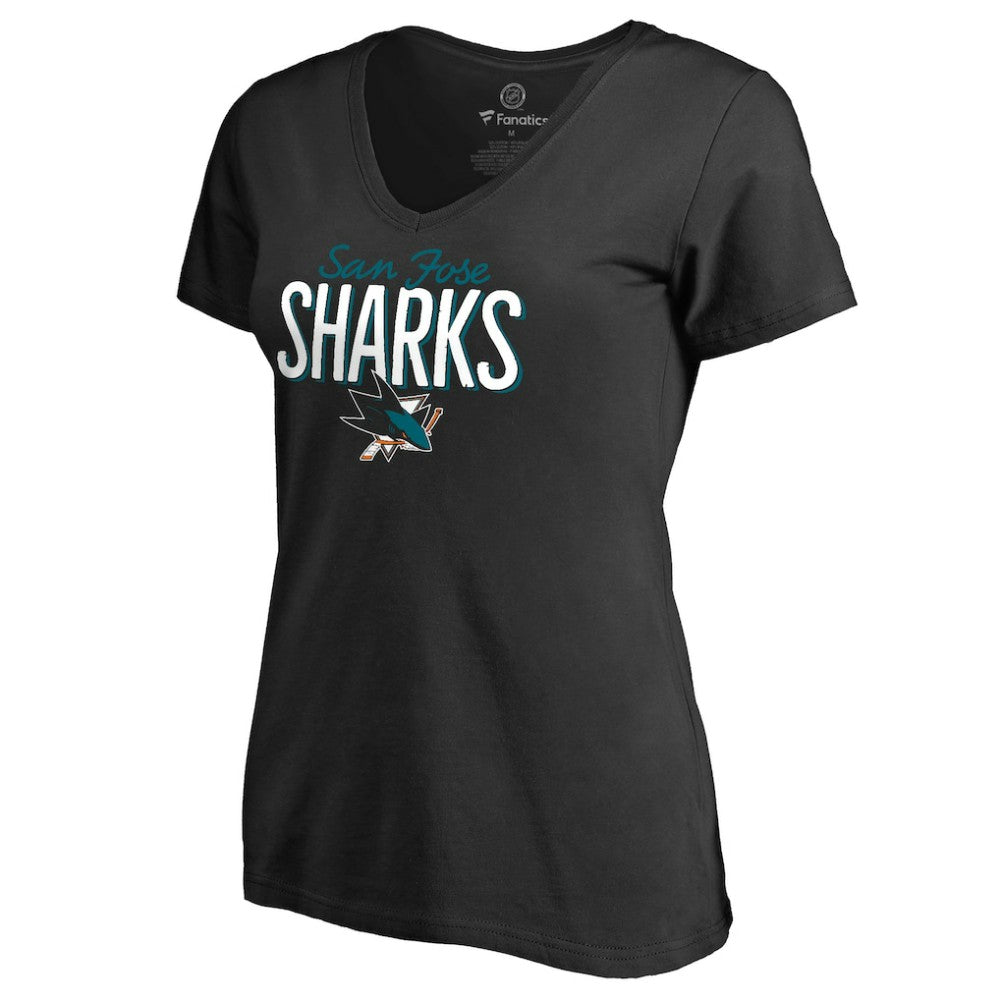 San Jose Sharks Women's Nostalgia T-Shirt -  NHL T-shirts