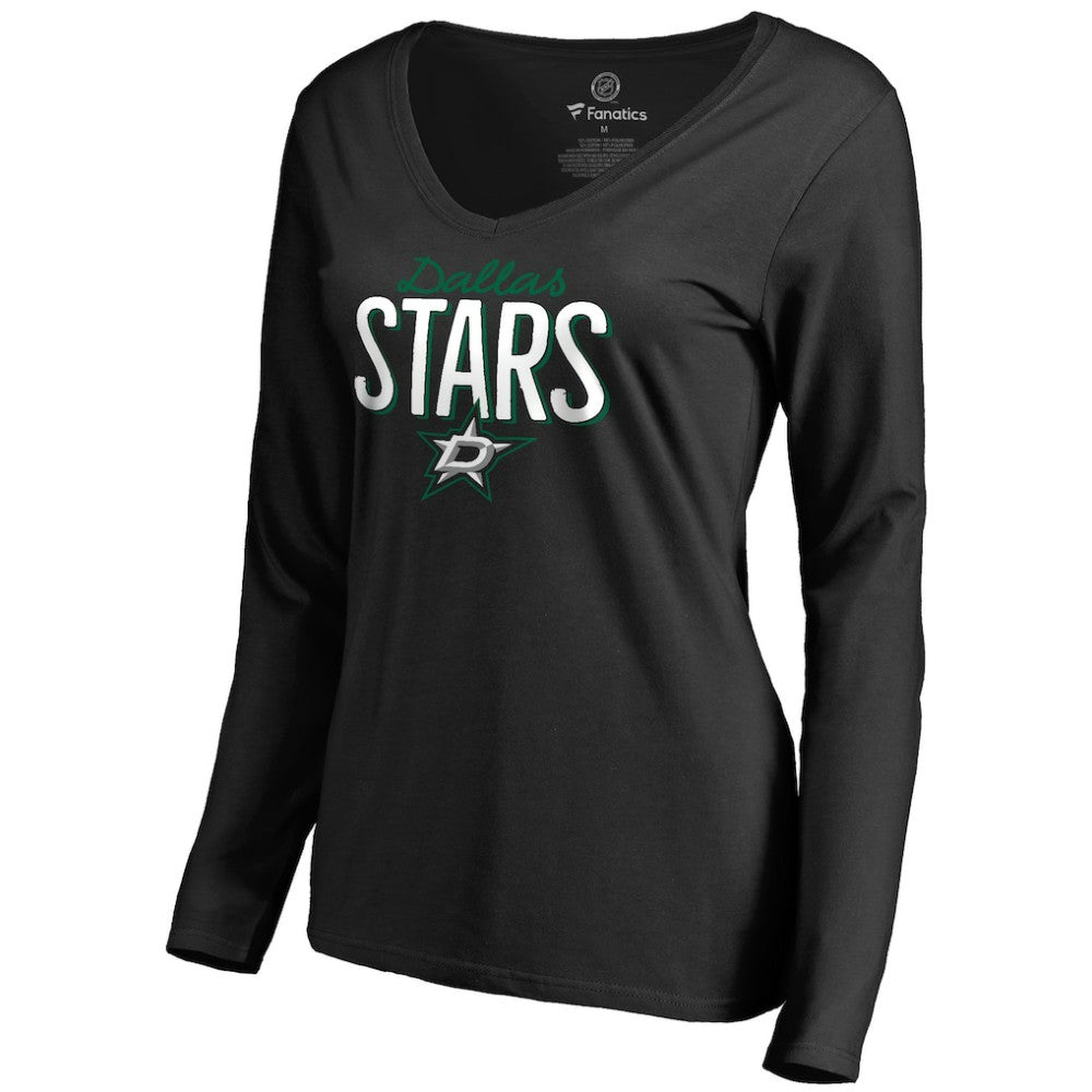 Dallas Stars Women's Nostalgia Long Sleeve T-Shirt -  NHL T-shirts