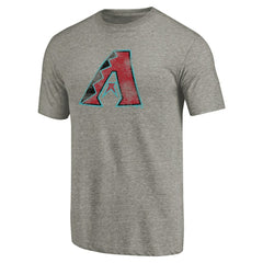 Arizona Diamondbacks Distressed Team Tri-Blend T-Shirt - MLB T-shirts
