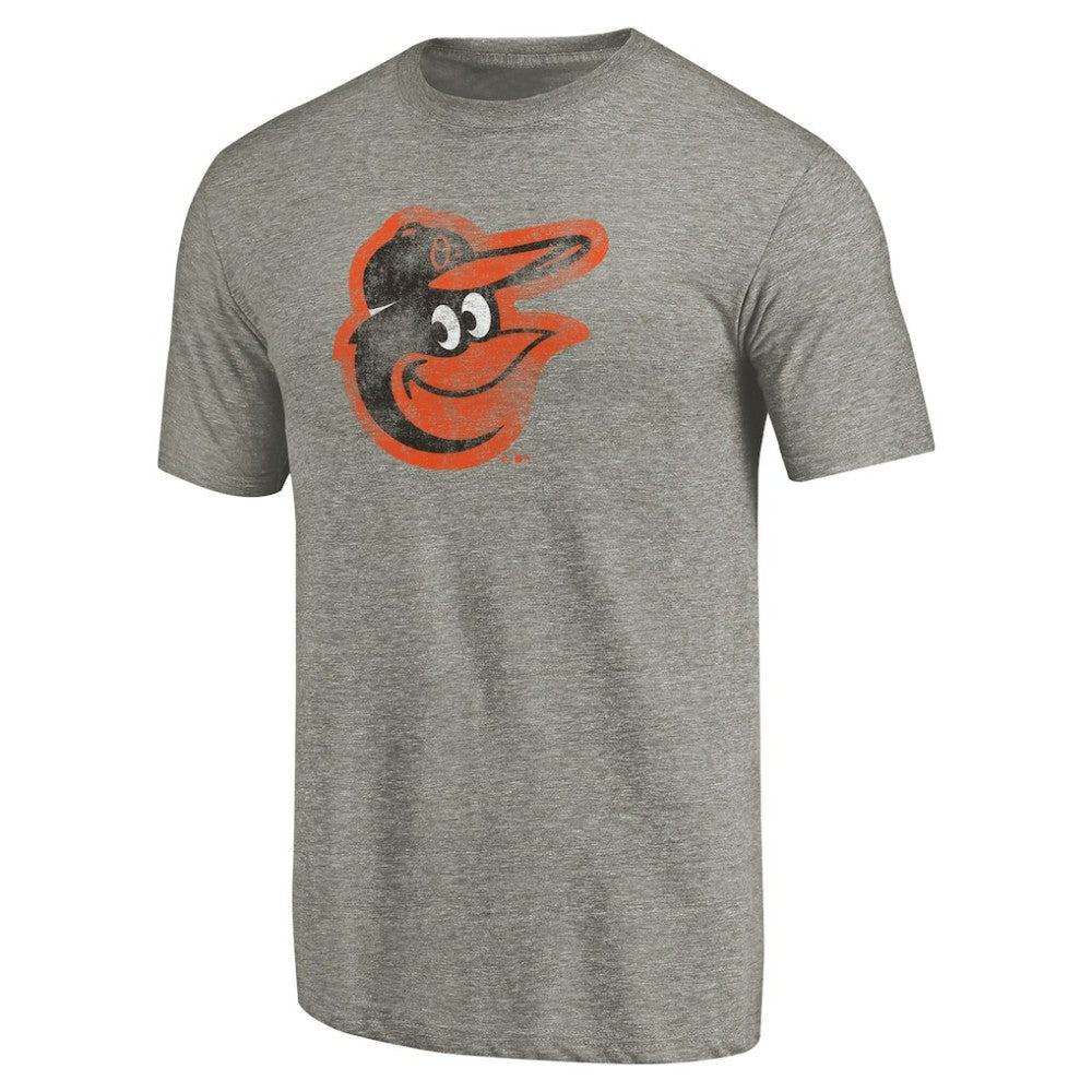 Baltimore Orioles Distressed Team Tri-Blend T-Shirt - MLB T-shirts