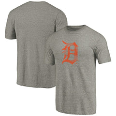 Detroit Tigers Distressed Team Tri-Blend T-Shirt - MLB T-shirts