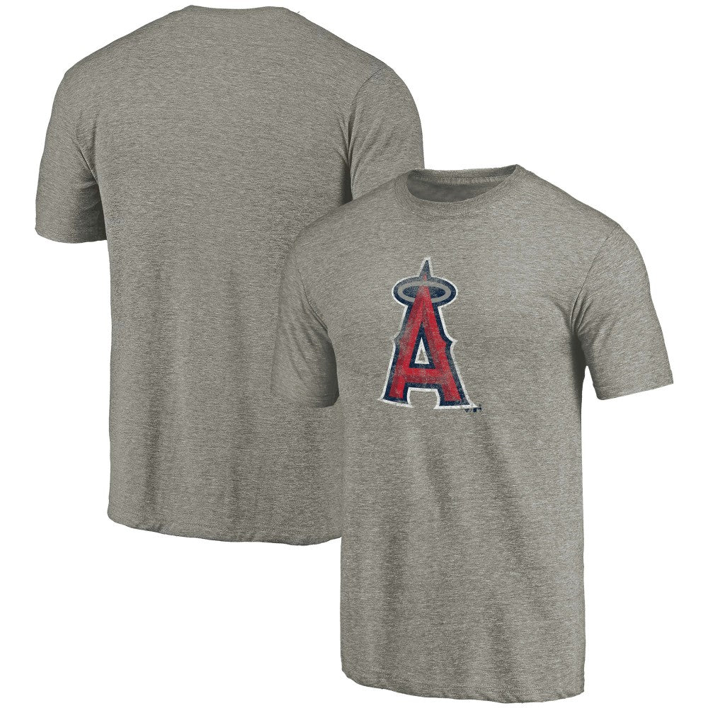 Los Angeles Angels Distressed Team Tri-Blend T-Shirt - MLB T-shirts