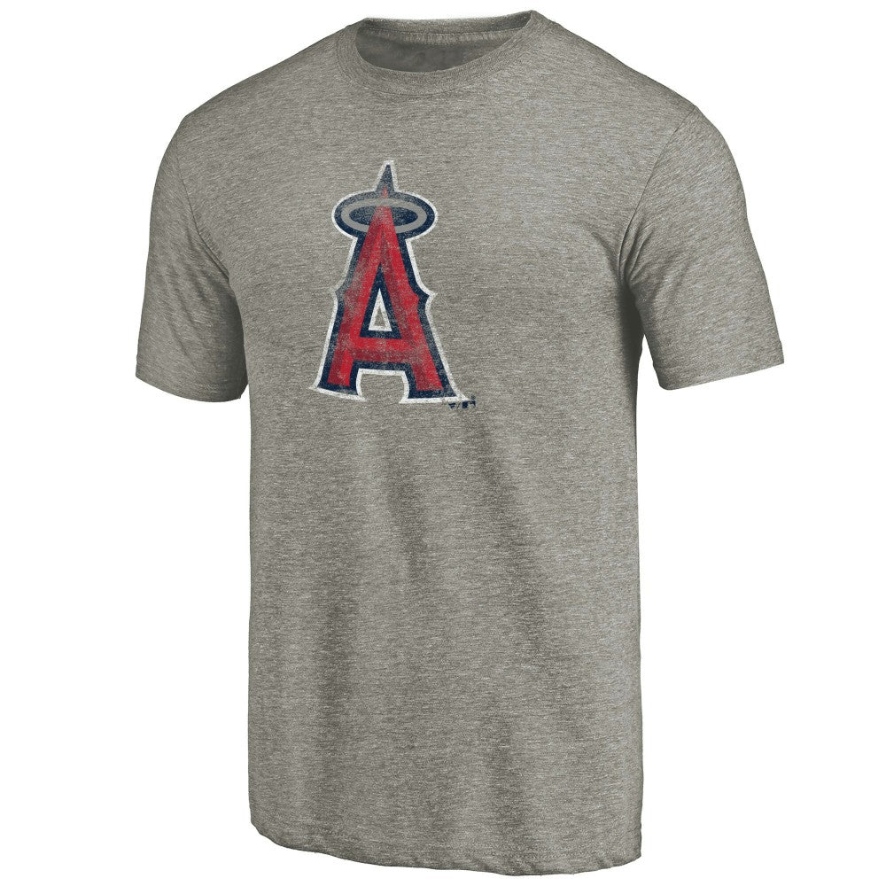 Los Angeles Angels Distressed Team Tri-Blend T-Shirt - MLB T-shirts