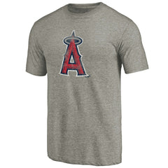 Los Angeles Angels Distressed Team Tri-Blend T-Shirt - MLB T-shirts