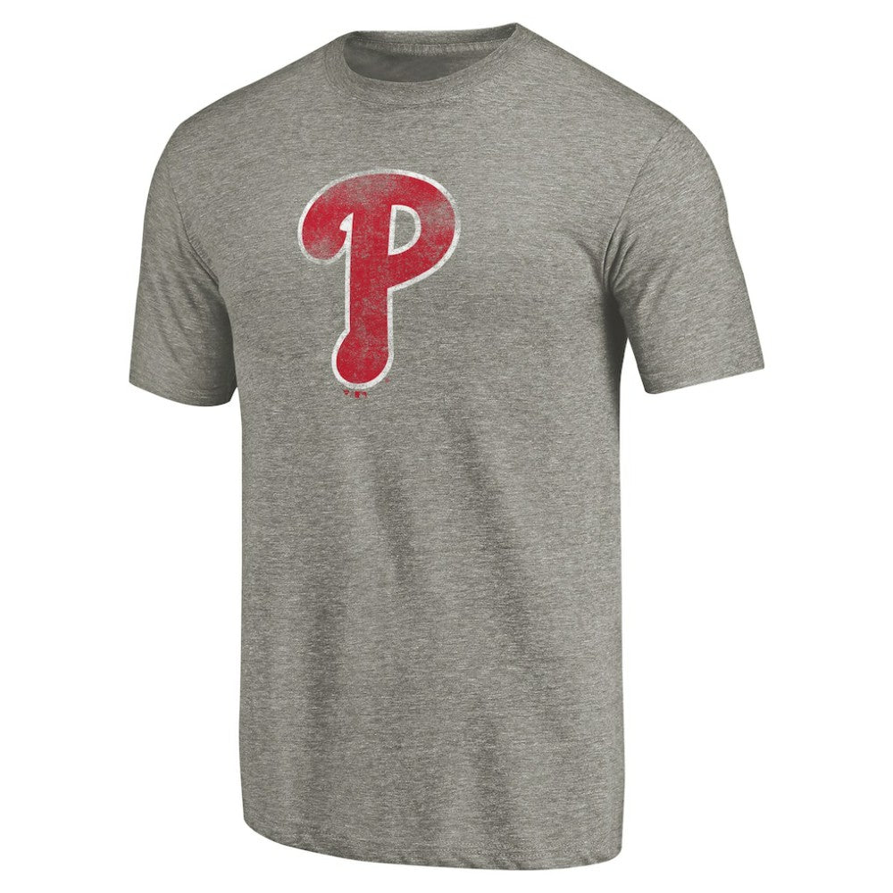 Philadelphia Phillies Distressed Team Tri-Blend T-Shirt - MLB T-shirts