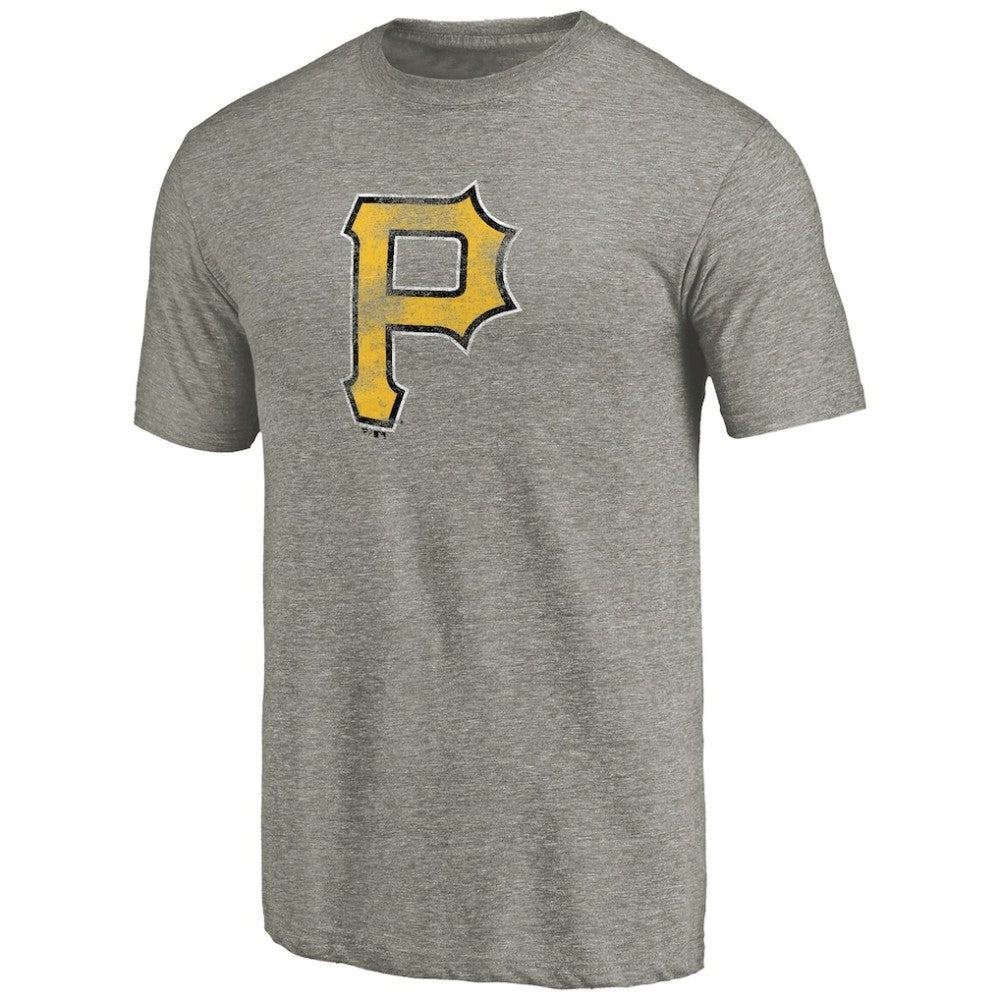 Pittsburgh Pirates Distressed Team Tri-Blend T-Shirt - MLB T-shirts
