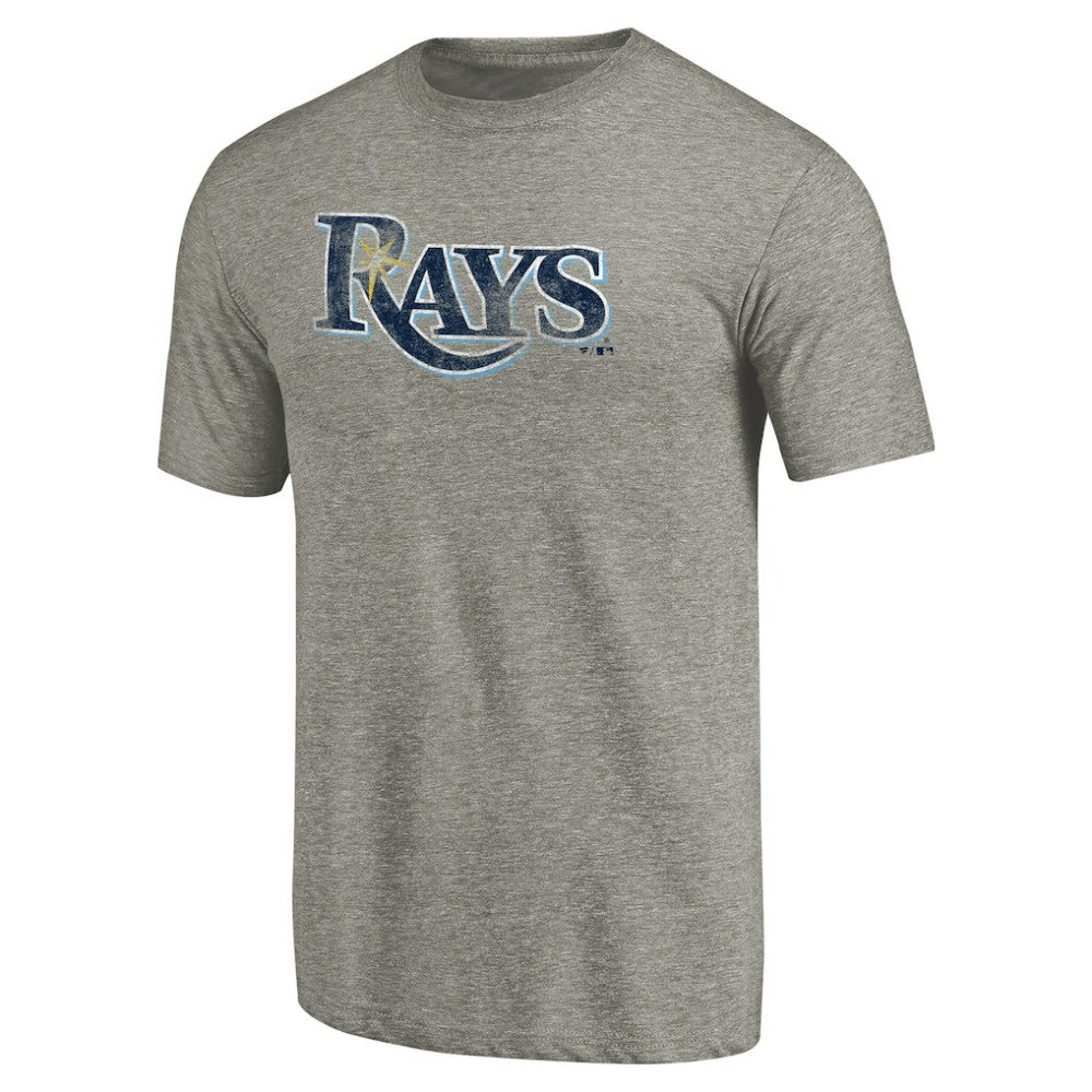 Tampa Bay Rays Distressed Team Tri-Blend T-Shirt - MLB T-shirts