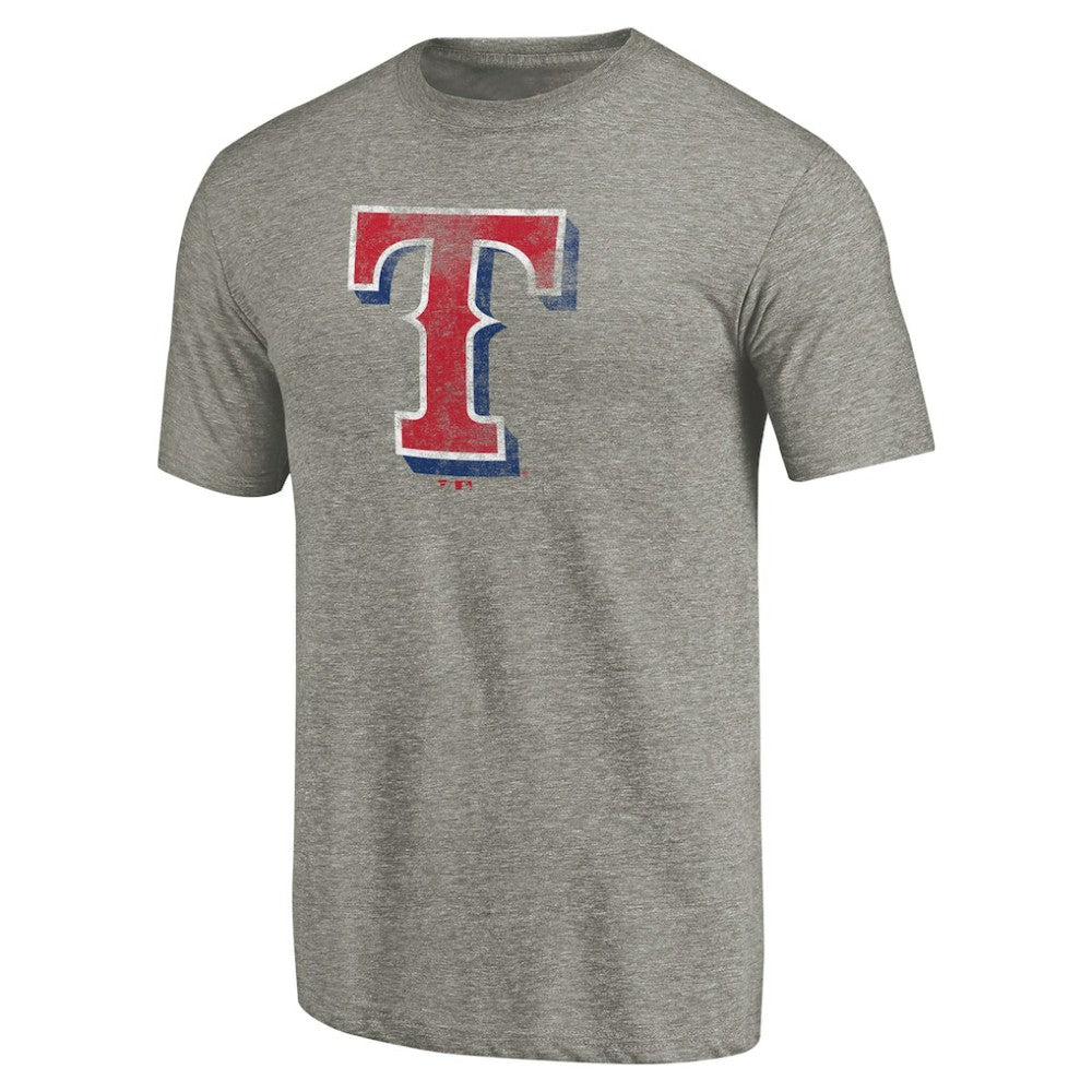 Texas Rangers Distressed Team Tri-Blend T-Shirt - MLB T-shirts
