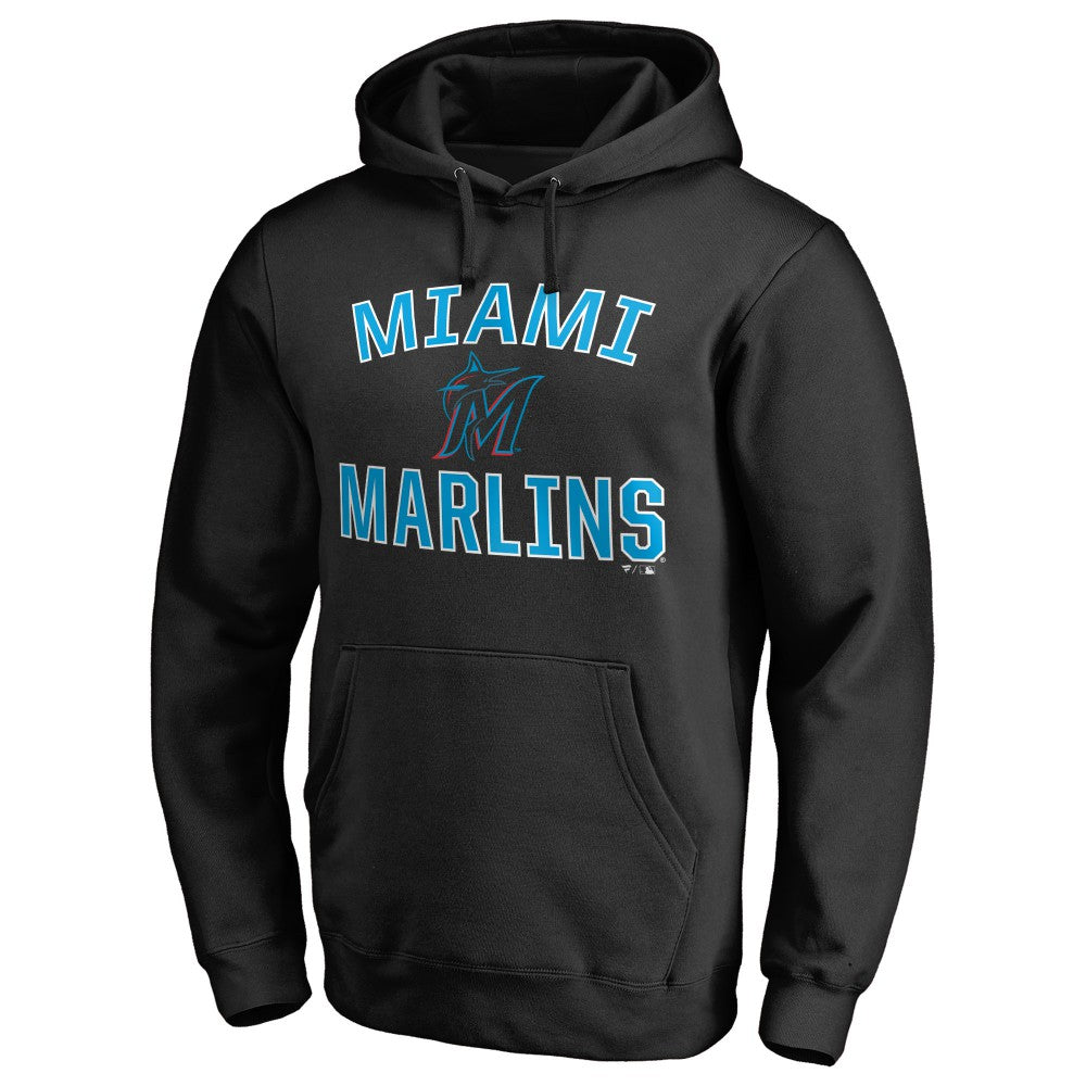 Miami Marlins Victory Arch Pullover Hoodie - MLB Hoodies