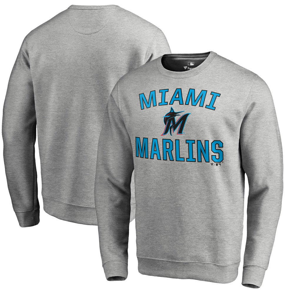 Miami Marlins Victory Arch Pullover Sweatshirt - MLB Pullover