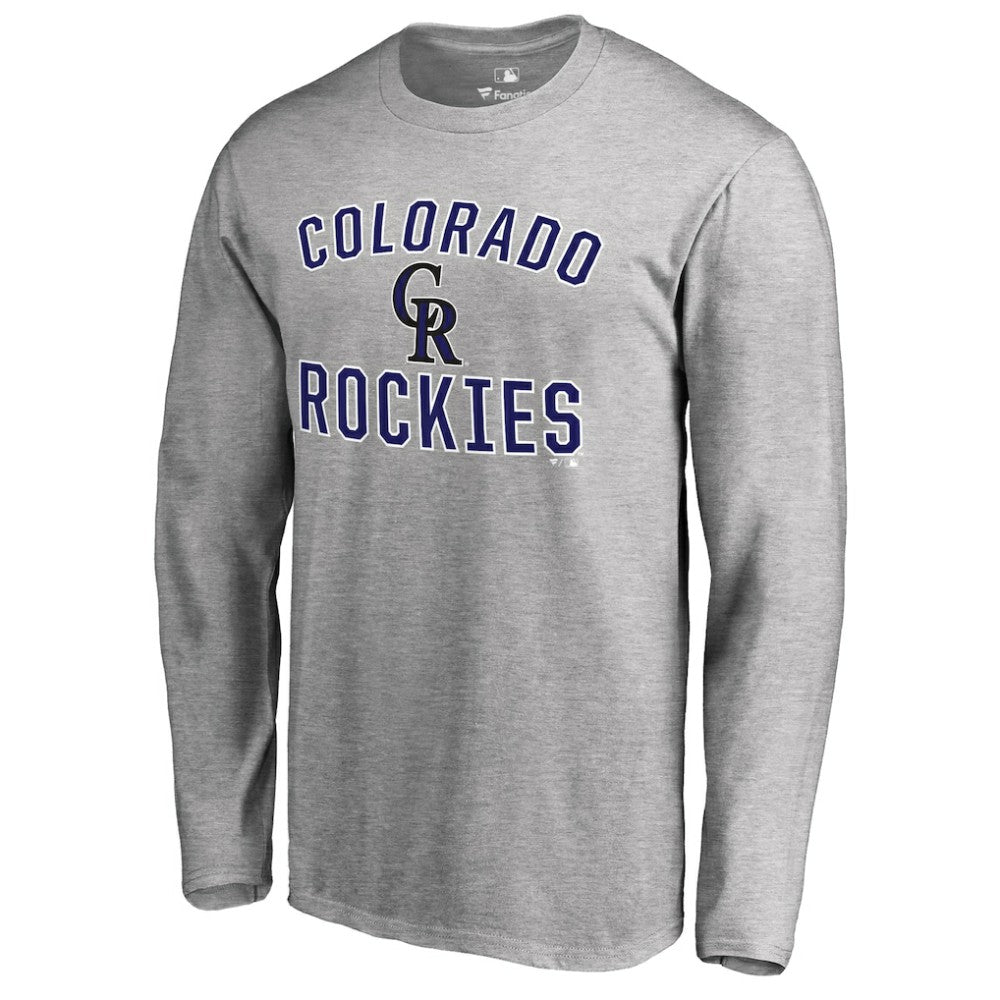 Colorado Rockies Victory Arch Long Sleeve T-Shirt - MLB T-shirts