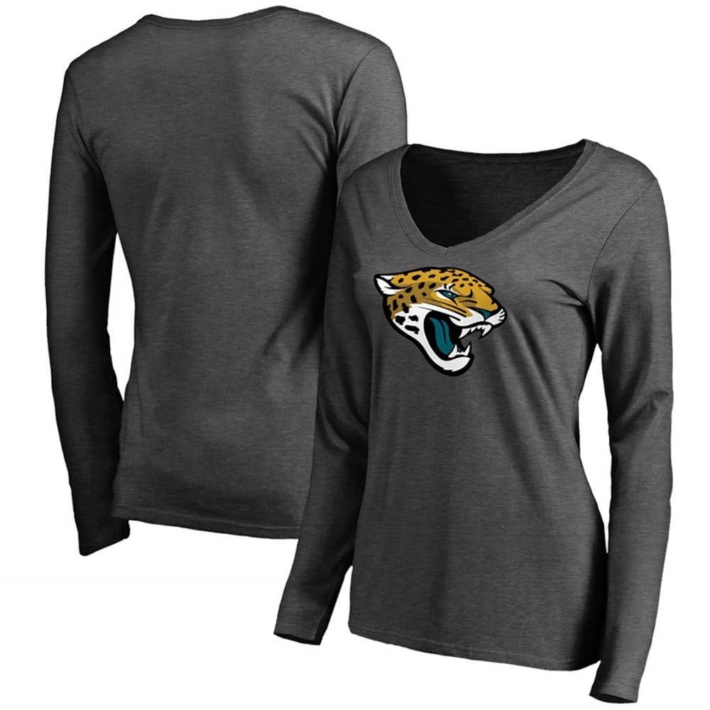 Jacksonville Jaguars Women's Team Logo Long Sleeve T-Shirt | NFL Discount