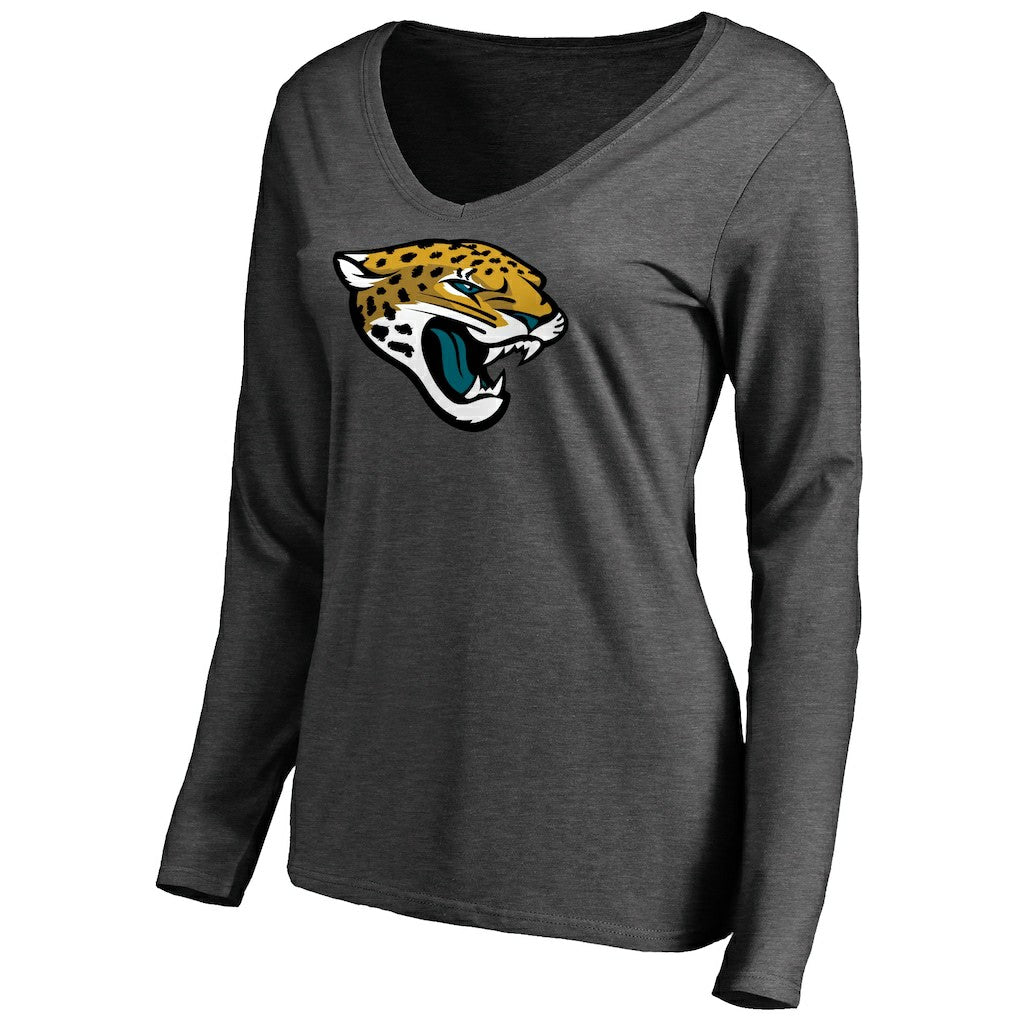 Jacksonville Jaguars Women's Team Logo Long Sleeve T-Shirt | NFL Discount
