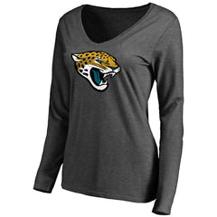 Jacksonville Jaguars Women's Team Logo Long Sleeve T-Shirt | NFL Discount