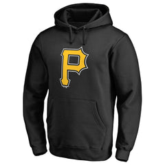 Pittsburgh Pirates Official Logo Fitted Pullover Hoodie - MLB Hoodies