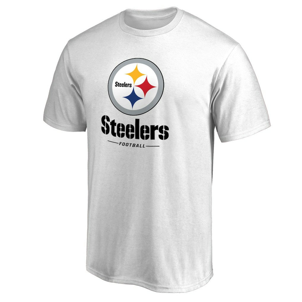 Pittsburgh Steelers Team Lockup 2 T-Shirt | NFL Sale