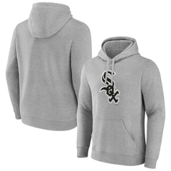 Chicago White Sox Official Logo Fitted Pullover Hoodie - MLB Hoodies
