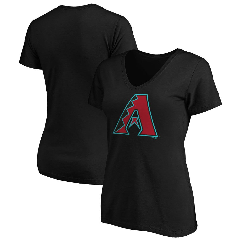 Arizona Diamondbacks Women's Secondary Color Primary Logo T-Shirt - MLB T-shirts