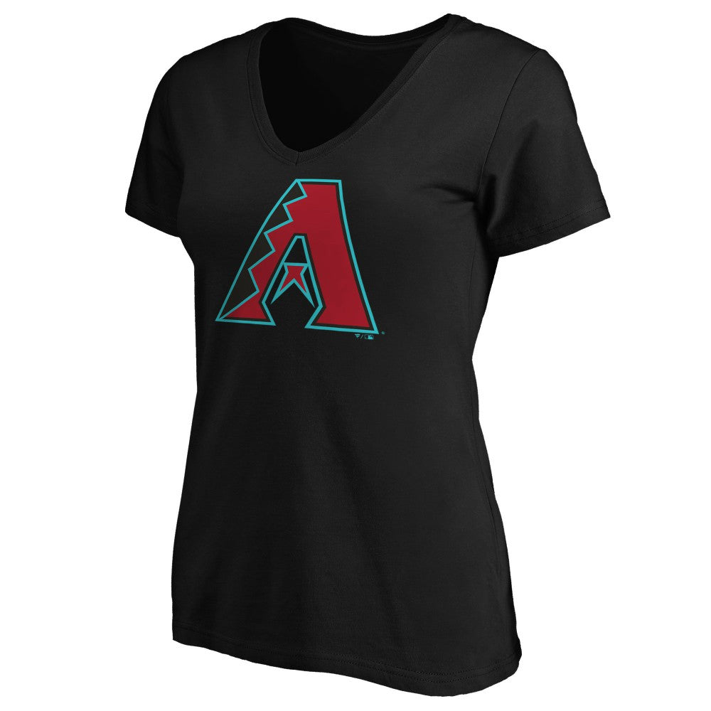 Arizona Diamondbacks Women's Secondary Color Primary Logo T-Shirt - MLB T-shirts