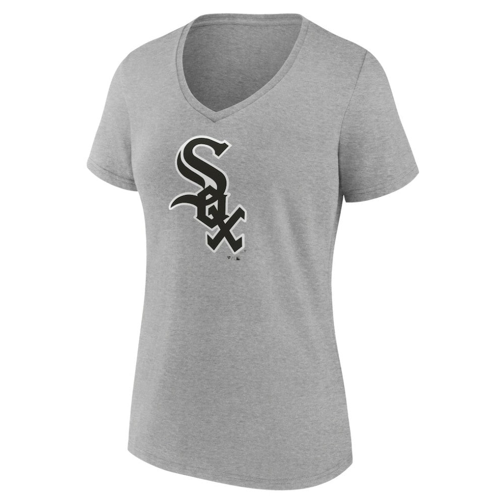 Chicago White Sox Women's Secondary Color Primary Logo T-Shirt - MLB T-shirts