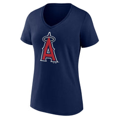 Los Angeles Angels Women's Secondary Color Primary Logo T-Shirt - MLB T-shirts
