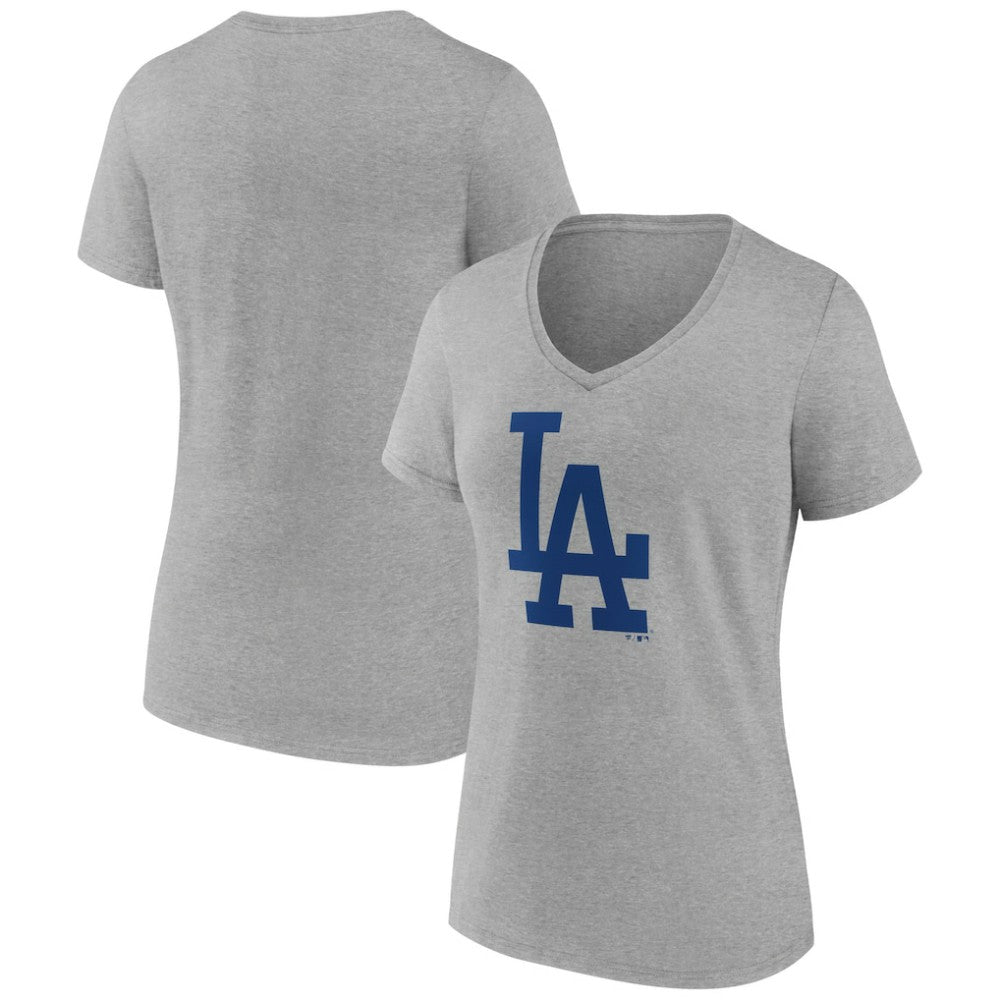 Los Angeles Dodgers Women's Secondary Color Primary Logo T-Shirt - MLB T-shirts