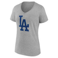 Los Angeles Dodgers Women's Secondary Color Primary Logo T-Shirt - MLB T-shirts