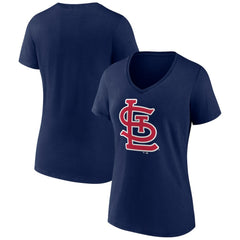 St. Louis Cardinals Women's Secondary Color Primary Logo T-Shirt - MLB T-shirts