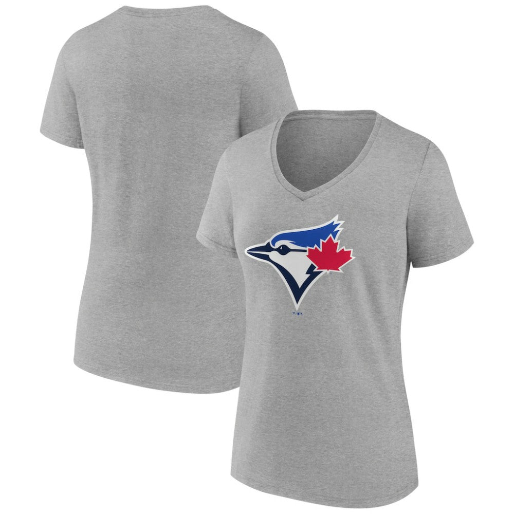 Toronto Blue Jays Women's Secondary Color Primary Logo T-Shirt - MLB T-shirts