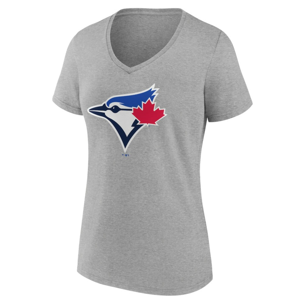 Toronto Blue Jays Women's Secondary Color Primary Logo T-Shirt - MLB T-shirts